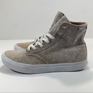 Vans Camden High Top Retro Canvas Skating Sneakers